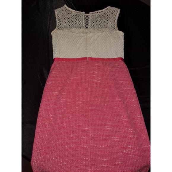 Studio one New York Women Dress 6 Pencil Sleeveless Scoop Neck Pockets - Picture 3 of 4